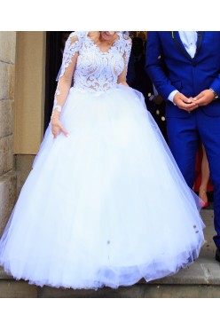 Piękna suknia ślubna!