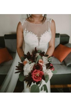 Zmysłowa suknia ślubna