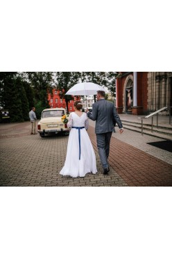 Suknia ślubna własnego projektu