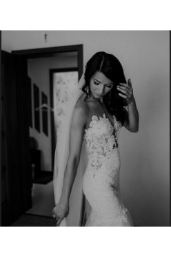 Suknia ślubna Agnieszka Światły MORENA rybka gołe plecy