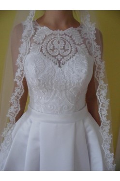 Suknia ślubna z kieszeniami Gabana