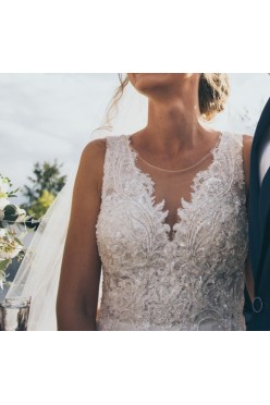 Piękna suknia ślubna Agnes TO-786 The One 2018 r. 34