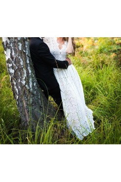 Suknia ślubna w stylu Boho