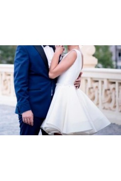 Krótka szykowna sukienka ślubna!!