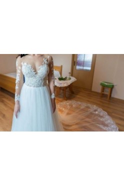 Suknia Ślubna- Milla Nova 34- Jersey