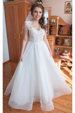 Suknia Ślubna, Jasmine Empire, kolor Ivory, roz.38