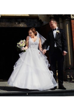 suknia ślubna z firmy MS Moda, model „Deborah”