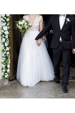 Wyjątkowa suknia ślubna Debora Agnieszki Światły