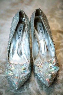 Buty ślubne wzorowane na Jimmy Choo r. 38