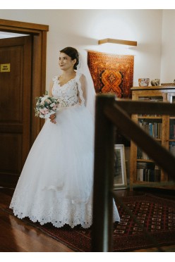 Piękna suknia ślubna z 2018 roku