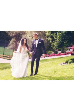 Suknia ślubna Milla Nova r.34 + 2x welon ,model BLER KRAKÓW