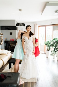 Przepiękna suknia ślubna marki Gabbiano z salonu