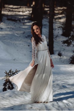 Suknia ślubna boho - Joanna Niemiec