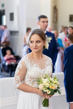 Sprzedam suknię ślubną - Rebecca rozmiar 36/38