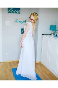 Rustykalna Suknia ślubna 34/36