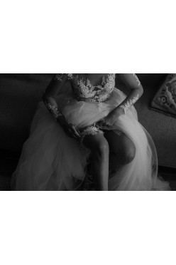 Piękna Suknia ślubna ivory rozm. 36 długi rękaw