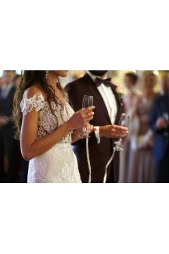 Sukienka ślubną Agnieszki Światły Clarissa