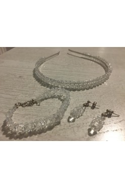 ślubna biżuteria swarovski