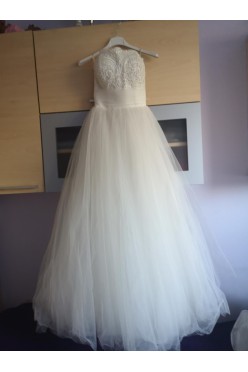 Suknia ślubna kolor ivory rozmiar 34