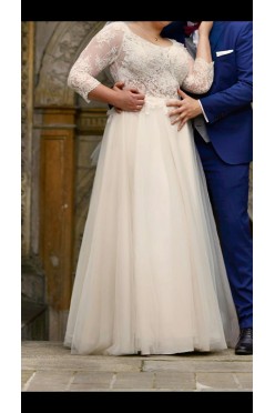 Suknia ślubna PLUS SIZE
