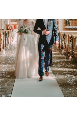 Romantyczna suknia ślubna Justyna Kodym