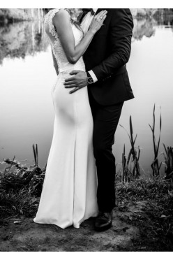 Na sprzedaż piękna, subtelna suknia ślubna 34/36!!!