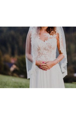 Sprzedam suknię ślubną, koronka, roz. 36