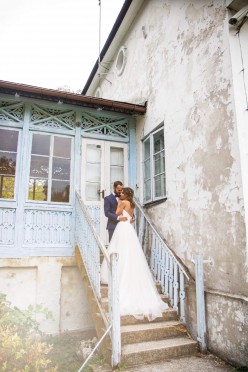 Zjawiskowa suknia ślubna Justina Aleksandra