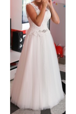 Piękna suknia ślubna Hadassa Dalmira