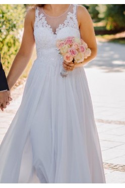 Biała suknia ślubna La Mariee