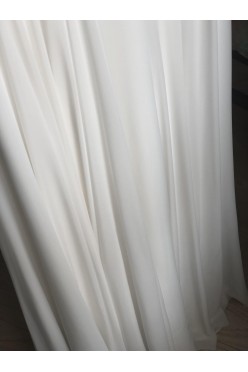 Muślinowa suknia ślubna, piękna koronka