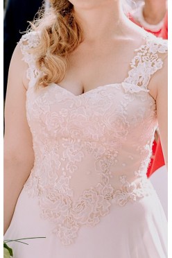 Suknia dla niskiej panny młodej