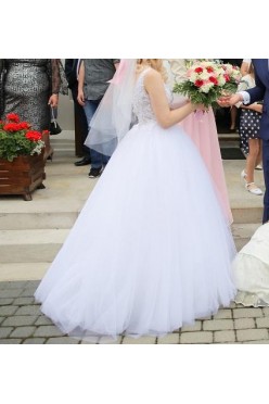 Suknia ślubna IGAR 1731 Euphoria biała, 36 S