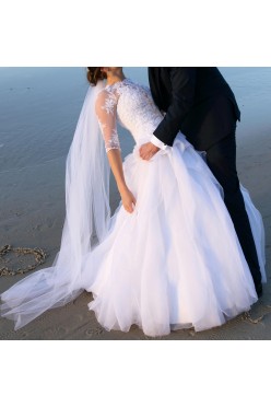 Piękna suknia ślubna