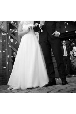 Suknia ślubna w klasycznym stylu