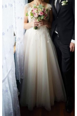 Suknia ślubna (dla Pań w ciąży i nie tylko :)