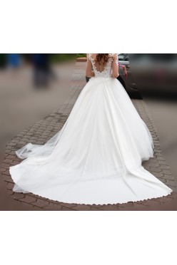 Suknia Ślubna 38/M Księżniczka Ecru