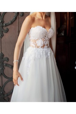 Suknia ślubna COMSA z Atelier LAURELLE rozm. 36/38