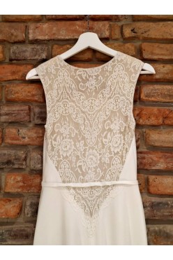 Anna Kara suknia, ivory, koronki, roz.36/38