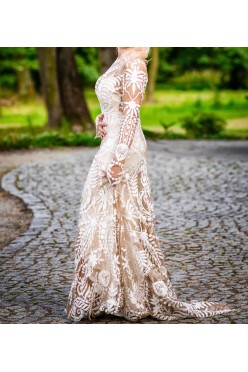 Unikatowa suknia ślubna w stylu BOHO