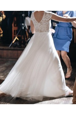 Suknia ślubna delikatna Anna Kara Jasper s/m