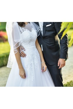 Suknia ślubna biel rozmiar 36, salon Noemi
