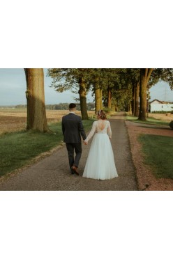 Suknia Ślubna Famosa BOHO rozmiar S