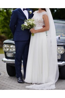 Suknia Ślubna ANNA KARA model THEA rozmiar 38