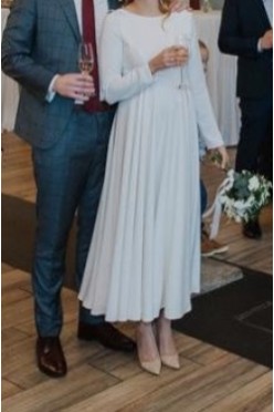 Suknia ślubna ciążowa