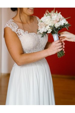Suknia ślubna Ivory muślin