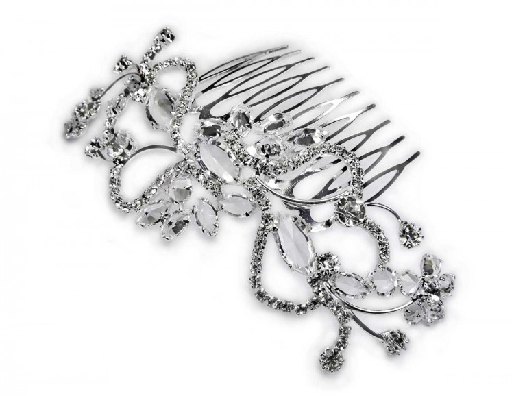 Grzebień ślubny, Swarovski