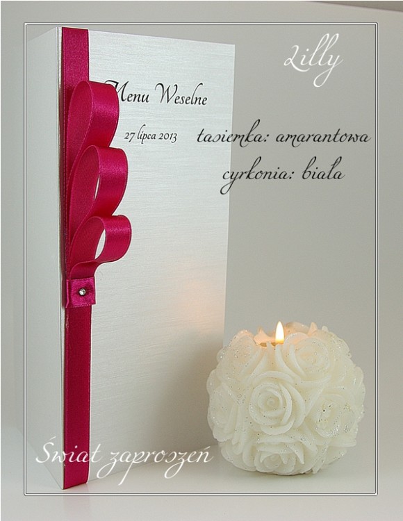 Menu Lilly