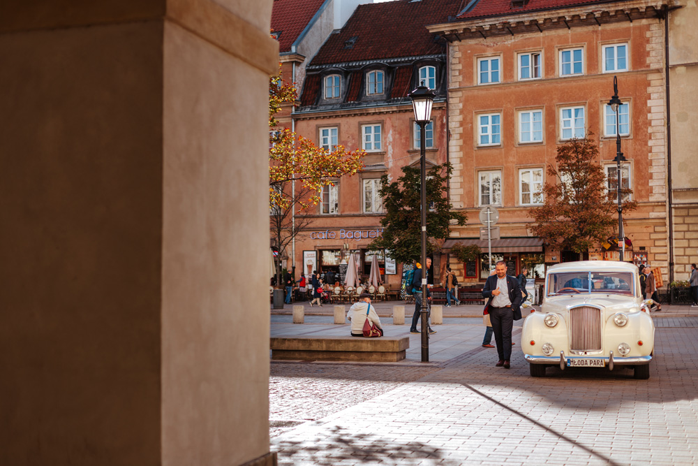 Auto retro do ślubu slubnaglowie.pl