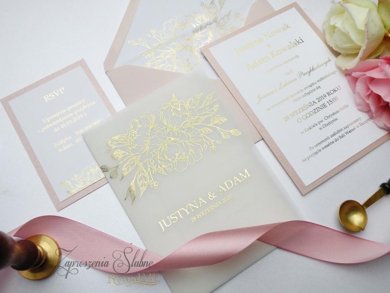 Proste I Eleganckie Zaproszenia Na Slub Zaproszenia Lilycards Com Pl Pinterestowe Zaproszenia I Dodatki Slubne